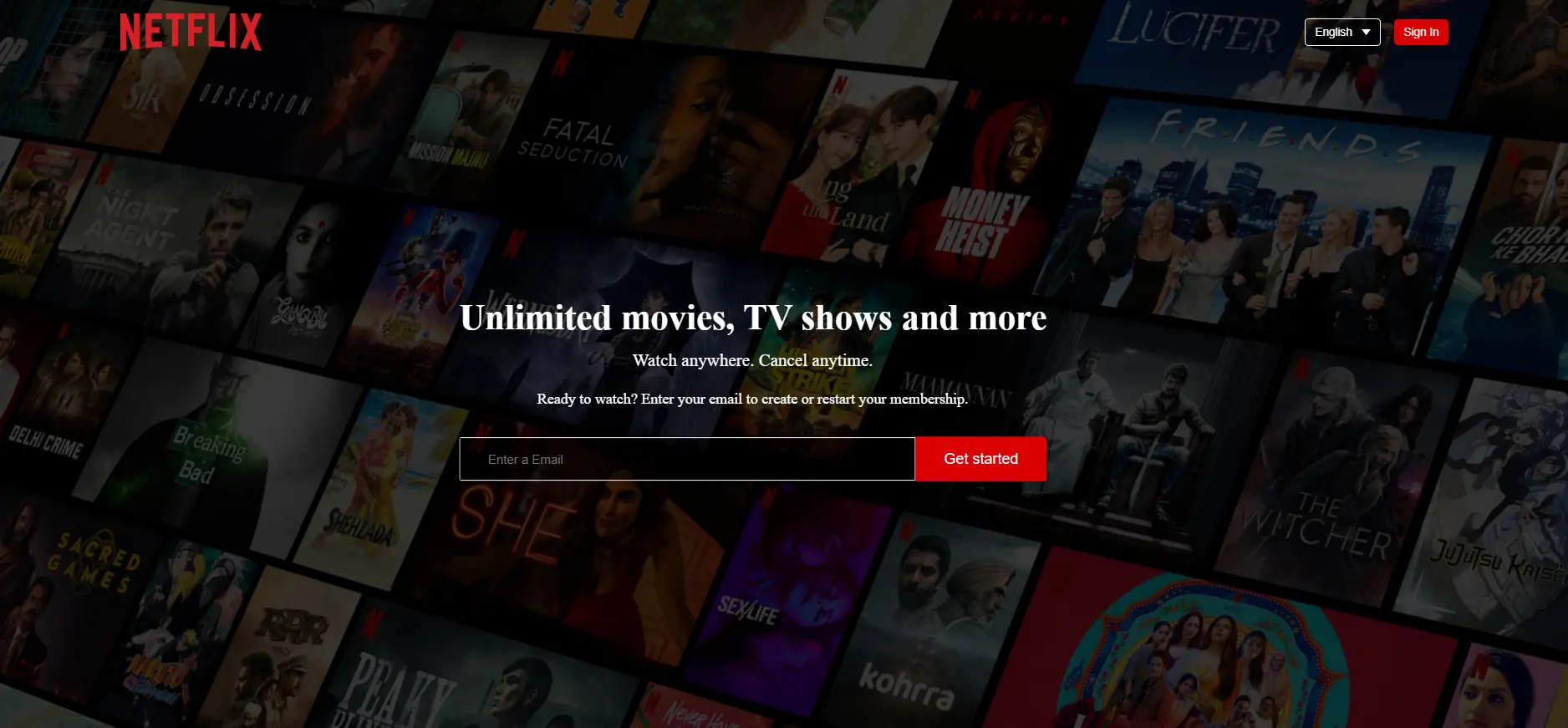 Netflix UI Clone
